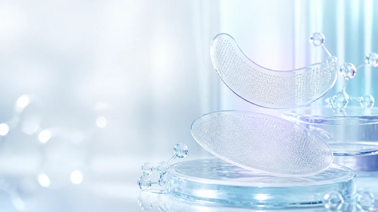 Peptide cosmetic microneedle patches with scientific formulation details