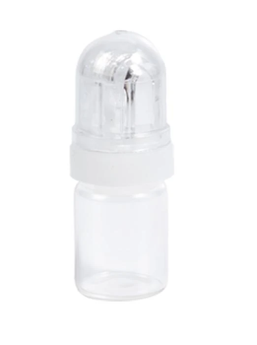 Roller-style vial head