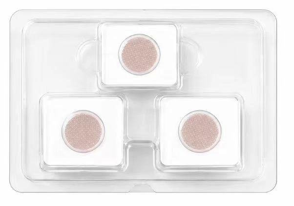 Blemish-patch pack configuration